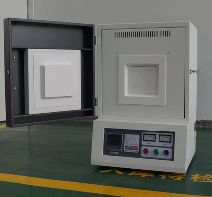 1800 Degrees Laboratory Muffle Furnace With 1900 grade Mosi2 Heating Element